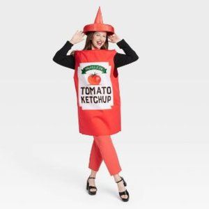 Adult Ketchup Halloween Costume
